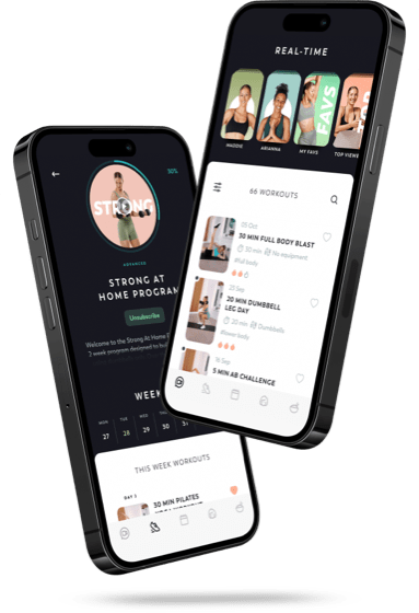 Real-time workouts: abundant and continuously updated